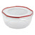 Sterilite Ultra-Seal 8.1 Qt Bowl, Large Airtight Food Storage Container, Latching Lid, Microwave and Dishwasher Safe, Clear With Red Gasket, 2-Pack