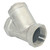 Megairon 1-1/2" WYE Strainer Mesh Filter Valve,800WOG Y-Spring NPT Female Check Valve,Stainless Steel SS316 CF8M