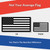 American Flag Magnets For Cars - Trucks Jeeps Mailboxes - Huge 11x5.5 Inch Set Of 2 White Flags - Veteran Made In USA - 50 Stars / 13 Stripes - Cnc Cut Out - Durable USA Magnetic Sheet American Flag Magnets For Cars - Trucks Jeeps Mailboxes - Huge 11x5.5 Inch Set Of 2 White Flags - Veteran Made In USA - 50 Stars / 13 Stripes - Cnc Cut Out - Durable USA Magnetic Sheet