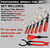 CAROTUPY 8pcs Oil Filter Wrench Set, 12" Adjustable Oil Filter Pliers with Flexible Oil Funnel, Oil filter Removal Tool Adjustable from 1-1/4"-5-2/5"
