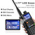 BAOFENG 2 Packs UV-5RM Two Way Radio Multi-Band Long Range Walkie Talkie NOAA USB-C Charging Upgrade of UV-5R Ham Radio Air Band 1.77in LCD Screen with 771 Antenna Headset