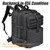 R.SASR 64L Large Tactical Backpack, Military Backpack, Molle Backpack, Tactical Bag, Hiking Daypacks (3, black)