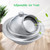 4in Adjustable Air Vent Stainless Steel Airstream Ventilation Outlet Hood Round Soffit Air Supply Easy Air Flow Ducting Hose Covers for Kitchen Bedroom Bathroom Office