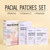 Yeokoe Forehead Wrinkle Patches,Under Eye Patches and Lip Mask 30 PCS. Face Masks Skincare With Retinol Serum For Anti-aging Puffy Eyes and Dark Circles