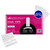 Americanails Nail Tips - Square (Deep "C" Curve) 600ct – Ideal for Acrylic and Hard Gel, Break Resistant ABS Plastic, Clear Matte Finish, Half Well with Micro Contact Area