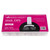 Americanails Nail Tips - Square (Deep "C" Curve) 600ct – Ideal for Acrylic and Hard Gel, Break Resistant ABS Plastic, Clear Matte Finish, Half Well with Micro Contact Area