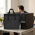 XIDIHF Double-Layer Desktop PC Tower Carrying Case, Travel Storage Bag for Computer Chassis, Keyboard, Mouse, Cables, and Accessories, Bag Only, Black