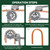 Antstone 5/8” OD Tubing Bender Roller Type Pipe Bender 180° HVAC Copper Aluminum Tube Bending Tool for Air Conditioning Refrigeration Repair