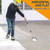 Spike Roller for Self Leveling Cement,9 Inch Screed Spiked Roller with 77'' Extension Pole – Self Leveling Concrete Tool Kit with Spike Shoes for Epoxy Flooring & Cement Levelin
