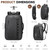 2-in-1 Detachable Carry On Rolling Backpack - Splits into Two Bags for Travel, 50L Wheeled Backpack with 17.3″ Padded Laptop Sleeve, USB Charging Ports, TSA Lock, Waterproof Luggage Suitcase