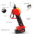 Dragro Upgraded Electric Pruning Shears Professional Cordless Electric Pruning Battery Powered, Tree Branch Pruner with 2 PCS Rechargeable 2 Ah Lithium Battery - 30mm (1.2inch) Cutting Diameter