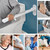 WWWHZGYS Toilet Grab Bars,Flip up Grab Bars for Bathroom,Folding Grab Bar,Safety Rail Wall Mounted,Non Slip Waterproof Handicap Bars.for Elderly Disabled and Pregnant (White,with Indicators)