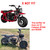 QYMOTO Upgrade CT200U Mini Bike Silencer Kit with Muffler Pipe Exhaust for Coleman CT200U-EX BT200X,Axis M200 Minibike with Plastic Heat Shield Protection