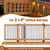 SDSNTE Sliding Gate Kit–Heavy Duty Sliding Gate Hardware for Smooth, Secure Gate Operation & Easy Installation, Black