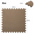32 Pack Home Gym Mat, Puzzle Exercise Mat, EVA Interlocking Foam Floor Tiles for Home Workout Equipment and Kids' Play Areas - Blue, 24 in x 24 in x ½ in - (Brown, 32 Pack(128 SQ FT))