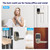 Smart Door Lock, Keyless Entry Door Lock, SCYAN X2 Handle Lock with Touchscreen Keypad Access, Auto Locking, for Home, Airbnb Rental House, Satin Nickel