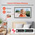 BIGASUO Digital Picture Frame Frameo 15.6" WiFi Electronic Photo Frames Large with 64GB Memory 1920x1080 IPS FHD Touch Screen Share Moments Instantly Anywhere Photo Gifts for Parents and Grandparents