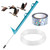 Goose Guard - Easy-to-Install Fence System to Keep Geese and Birds Off Lakefront, River, or Pond - Durable Geese and Bird Deterrent for Property Protection