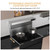 MOFINO 316 Stainless Steel Stove Gap Covers,2 Pack Stove Gap Filler,Range Trim Kit,Heat-Resistant Stove Gap Guard,Easy Retractable Length 13.8" to 27.5",Width 0.78",Silver