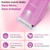 VIKICON Pubic Hair Trimmer Women: Flawless Bikini Trimmer for Women - Waterproof Electric Razor Shaver w/Light for Body Leg Hair Grooming, No Nick Lady's Intimate Shaver - Gifts for Her VIKICON Pubic Hair Trimmer Women: Flawless Bikini Trimmer for Women - Waterproof Electric Razor Shaver w/Light for Body Leg Hair Grooming, No Nick Lady's Intimate Shaver - Gifts for Her