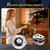 Hapyvergo 2500W Handheld Steam Cleaner, Pressurized Steam Cleaning Machine with 3 Brush Heads, 20s Heat Up, 1L Tank, Multipurpose Mini Portable Steamer for Tile, Grout, Furniture, Kitchen, Car, Home