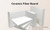 GIRtech Ceramic Fiber Insulation Board (2300F) (23,6" X 12" X 2"), Fireproof Insulating Board for Wood Stoves, Pizza Ovens, Forges, Kilns, Furnaces, Fireplaces - Pack of 1