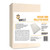 GIRtech Ceramic Fiber Insulation Board (2300F) (23,6" X 12" X 2"), Fireproof Insulating Board for Wood Stoves, Pizza Ovens, Forges, Kilns, Furnaces, Fireplaces - Pack of 1