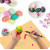 Acrylic Paint Marker Pen Set, 1 Set 12/24/36pcs Double Tip Double Color Quick Dry Waterproof Acrylic Paint Drawing Marker Pen, Crafts Art Supplies for Rock Painting, Wood, Canvas, Stone, Glass #GLOBAL PICKS