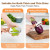 2PCS 2-in-1 Fruit & Veggie Peeler with Bottle Opener Sharp Stainless Steel Wooden Handle Ergonomic Non-slip Design for Comfortable Grip