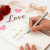 2 Pack & Silver Color Markers Set, Metal Sign Pen, Art Pen, Artist Drawing Pen Ideal for Valentine's Day Cards and Holiday Decorations