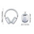 Wireless Headphones with Hi-Fi Clear Call Quality, Foldable Type-C Charging Sports Headphones, Compatible with Mobile Phones, Computers and MP3 Players, Wireless BT Headset, Noise Cancellation Headphones