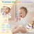 Baby Teether Rattle Toy, Baby Teething and Sensory Toy for Early Education and Motor Skills Training, Birthday Gift for Boys and Girls #GLOBAL PICKS