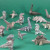 DIY Paper Foldable Cats, Stackable Artistic Decorative Desk Decor Ornaments, Perfect for Office Party Gifts & Christmas Decorations, Unique Gift Idea for Cat Lovers