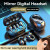 Wireless Ear Hook Earphone, Long Standby Gaming Headset with Digital Display Charging Case, True Wireless Bluetooth-compatible Fitness Earbuds for Sports Running, Chargeable Headphones