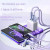 4-in-1 Multi-function Data Cable, PD100W Charging, Dual Type-C 27W Fast Charging Data Cable, Type-C Upgrade Chip Supports Mobile Phones To Charge Mobile Phones, Type C Charger