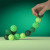 Fidget Ball Toy, Soft Squishy Silicone Sensory Stress Relief Toy for Adults, Teens with Autism, ADHD, Anxiety, Fun Textures Roller Travel Toys Gift Magnetic Silicone Balls