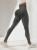 Women's Solid Color High Waist Sports Leggings, Breathable Comfortable Skinny Pants, Ladies Sportswear for Yoga Gym Workout