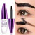 Semi-permanent eyebrow gel peel-off tinting kit, waterproof and smudge-proof, Mother's Day and Christmas gift for women, girls, and moms (gray-brown)