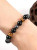 Triple Protection Bracelet, Unisex Gemstone Healing Crystal Bracelet, Fashionable Jewelry for Women & Men, Ideal Gift for Friends