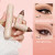Dual-Head Heart Eyeliner Stamp Pen, Flexible Quick-Dry Eyeliner with Long-Lasting Formula, Waterproof Liquid Eyeliner