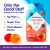 Vitafusion Fiber Well Sugar Free Gummies - 5g - Berry & Peach Flavor Fiber Gummies - Supports Digestive Health & Regularity - 90 Gummies