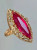 1 PC Gorgeous Cubic Zirconia Gemstone Ring For Women For Valentine's Day Gift Wedding Anniversary Party Jewelry Cubic Zirconia Rings