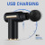 Portable 4-in-1 Massage Gun, Neck Shoulder Relaxer, 6-Speed Vibration Adjustment, Handheld Electric Massager Tool, Ideal Gift for Men and Women