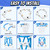 2-in-1 Pool Basketball Hoop & Ring Games, Summer Water Outdoor Party Pool Toys for Kids Ages 4-8, 8-12, Summer Outdoor Water Toys Pool Games for Adults and Family Birthday Pool Basketball Games Toys
