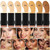 ZAIDOC Concealer Foundation Stick, 2-in-1 Long-Lasting Foundation and Concealer with Brush, Creamy Full Coverage for Dark Circles & Blemishes, Hydrating Olive & Camellia, 2.09 Oz (05#)