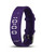 e-vibra Potty Training Watch - Rechargeable Silent Vibrating Watch - Medical Reminder Wristband - with Timer and 15 Daily Alarms (Purple)