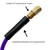 SYXQT Hybrid Air Hose(PVC) 1/4-Inch x 25FT,Air Compressor Hose 300 PSI Heavy Duty,Kink Resistant,All-Weather Flexibility with 1/4-Inch Industrial Air Fittings and Bend Restrictors,Purple