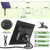 Mlambert 96Ft(2x48Ft) Solar String Lights, Outdoor Waterproof Patio Lights with 15 Shatterproof G40 Bulbs(2 Spare), Led Light for Backyard-White Wire