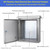 304 Stainless Steel Electrical Box 20'' x 16'' x 8'' Outdoor Electrical Enclosure Box 20" H x 16" W x 8" D with Mounting Plate Weatherproof Anti-Rust and Anti-Corrosion