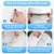 Self-Cleaning Litter Box, Drawstring Litter Box Liners, 60 Count Waste Drawer Liners Bags Replacement Compatible with Self-Cleaning Litter Box Robot Cat Litter Waste Receptacles Bags